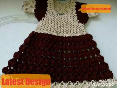 Baby crochet dress tutorial