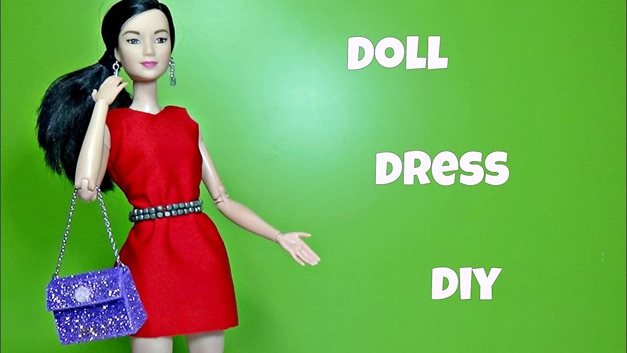 barbie-dress-diy-how-to-make-a-doll-dress-clothes-for-doll-tutorial