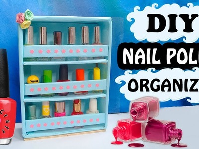 Cereal Box to Organizer | DIY Nail Polish Organizer | DIY Desk Organizer
