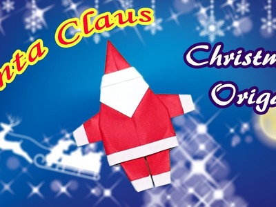 Christmas Origami Santa Claus | How to Make a Paper Santa Claus DIY