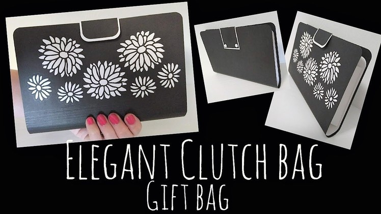 Clutch Bag style Gift Bag | Video Tutorial