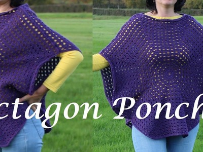 Crochet An Easy Octagon Poncho