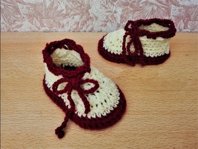 Crochet Booties.shoes for baby girl