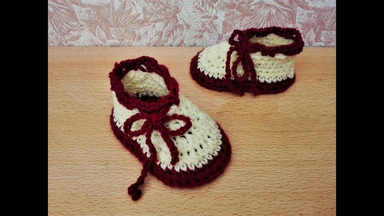 Crochet Booties.shoes for baby girl