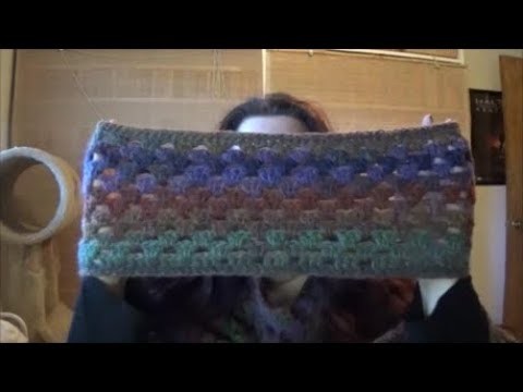 Crochet chat. Finished project, poncho with matching cowl.