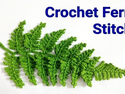 Crochet Fern ???? Leaf