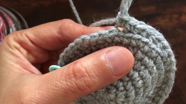 Crochet Tutorial: Sc BLO: Single Crochet Back Loop Only