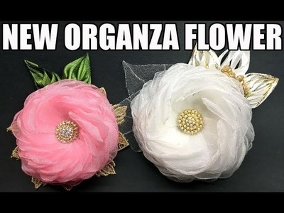 D.I.Y. New Organza Fabric Flower | MyInDulzens