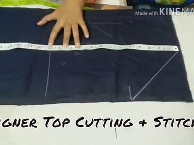 Designer Top Cutting & Stitching in Hindi.DIY.Sara