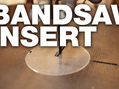 DIY Bandsaw Insert (CNC)