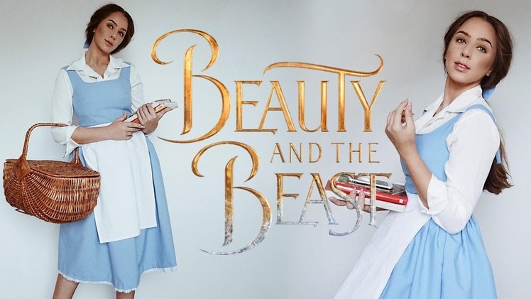 DIY  Belle Blue dress from Beauty and the Beast Disney Costume + Bloopers | Tijana Arsenijevic