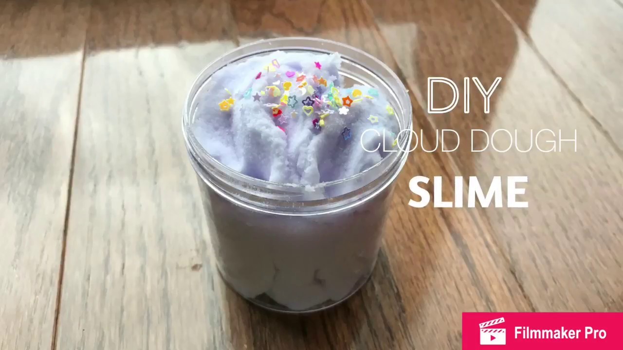 Diy Cloud Dough Slime Diy Cloud Dough Slime Tutorial 1775