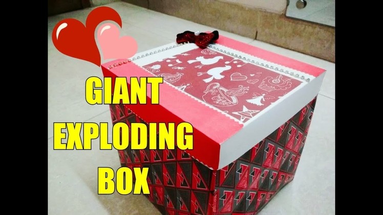 DIY Giant Exploding Box