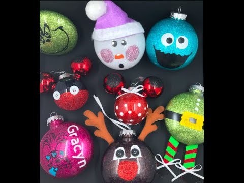 DIY How to make Christmas ???? ornaments