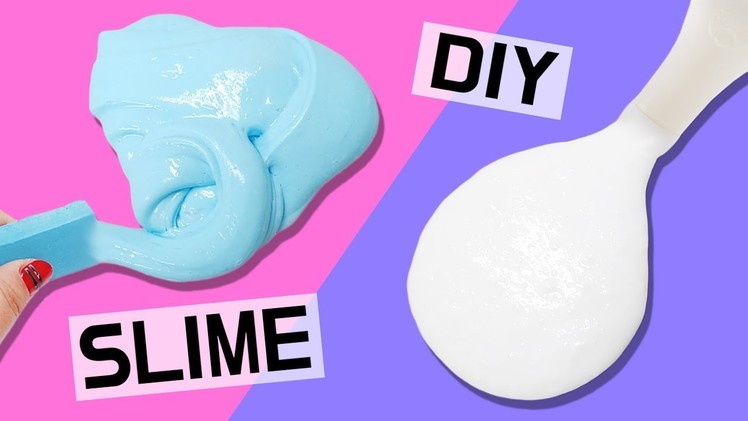 DIY)  How to make Slimes Condensed Milk and Eraser Slime.  Easy Slime Tutorial!