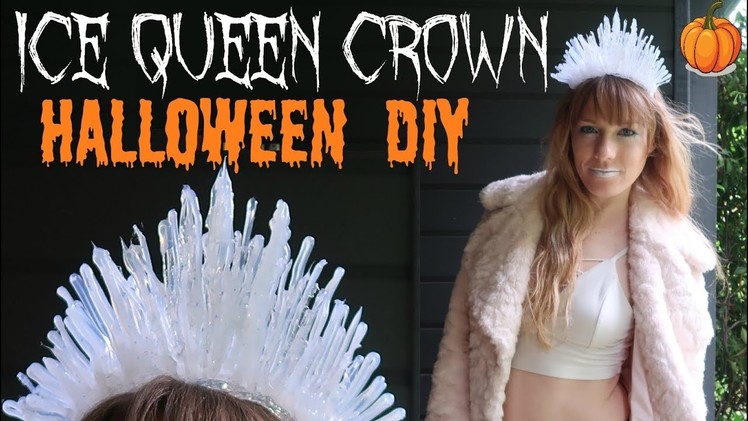DIY Ice Queen Tiara | Halloween Costume | Maddie Luca