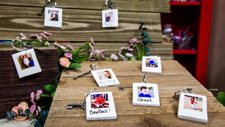 DIY Instant Photo Keychains - Home & Family