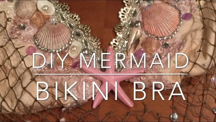 DIY Mermaid bikini bra