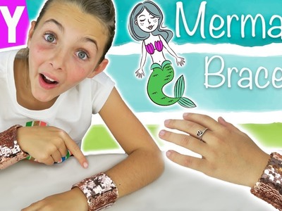 DIY Mermaid Sequin Bracelet | Amazing Viral Color-Changing Bracelet | Kids Cooking and Crafts