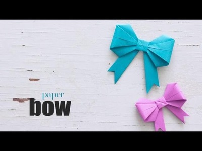 DIY Paper Bow