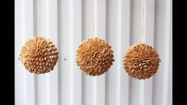 DIY-Pistachio ball decoration