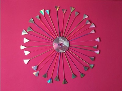 DIY Recycling Ideas - How to Reuse Old CD for Home Decor + Tutorial !