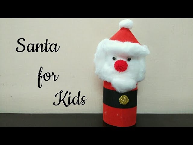 DIY Santa Clause Making. Santa clause  making for kids christmas project