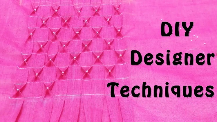 DIY Sewing Techniques | Designer Smocking Technique