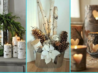 ❤DIY Shabby chic style Birch wood decor Ideas ❤| Home decor & Interior design| Flamingo Mango|