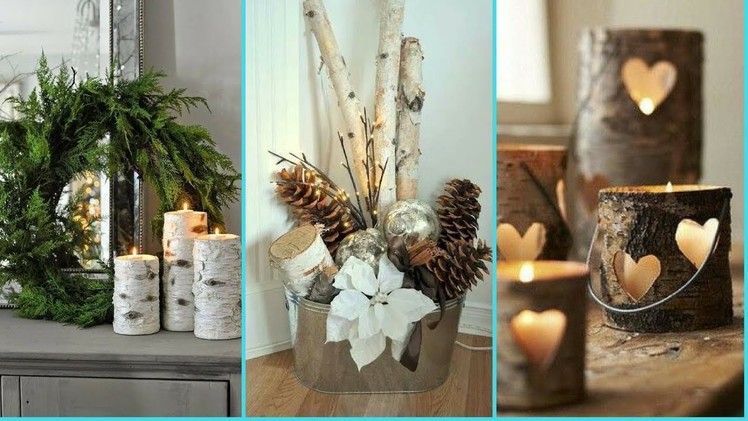 ❤DIY Shabby chic style Birch wood decor Ideas ❤| Home decor & Interior design| Flamingo Mango|