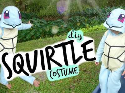 DIY Squirtle Pokemon Halloween Costume