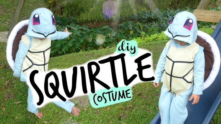 DIY Squirtle Pokemon Halloween Costume