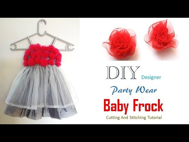 DIY Stylish Cute Baby Frock Cutting And Stitching Full Tutorial