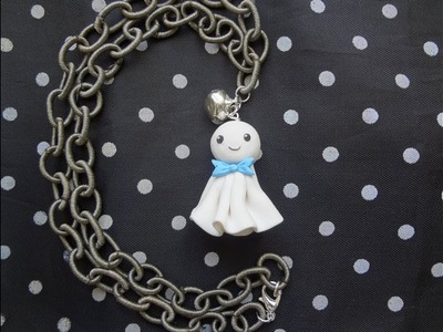 DIY TERU TERU BOZU NECKLACE - Fimo Tutorial