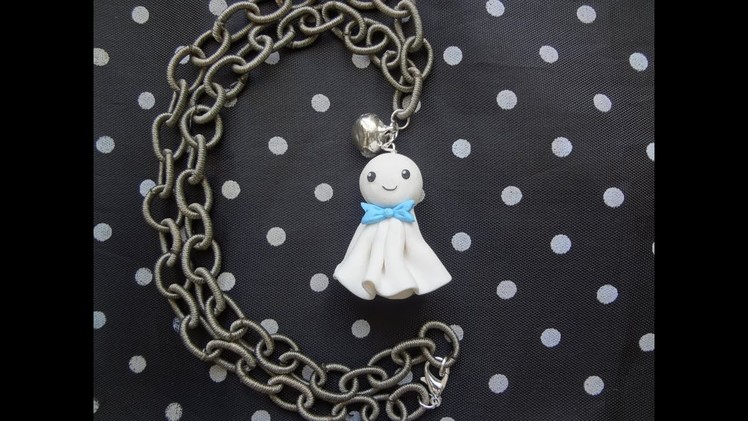 DIY TERU TERU BOZU NECKLACE - Fimo Tutorial