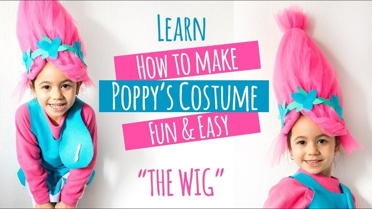 DIY Trolls Poppy Costume The Wig