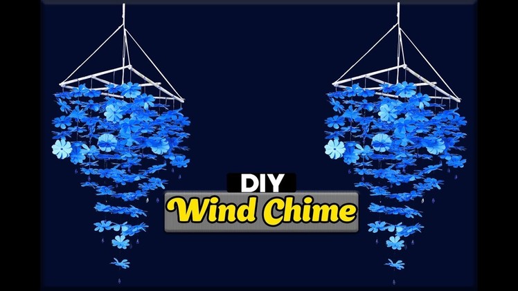 DIY Wind Chime - How to make wind chimes out of paper - room decorating ideas