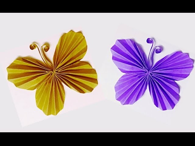 ➽ EASY PAPER BUTTERFLY !! DIY Room Decoration | Innovative Arts