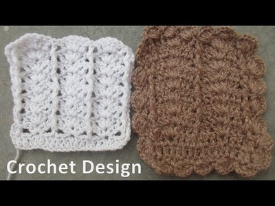 How to crochet a design for jacket.[Hindi]
