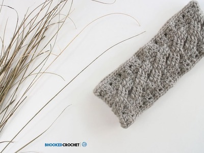 How to Crochet an Easy Cable Headband