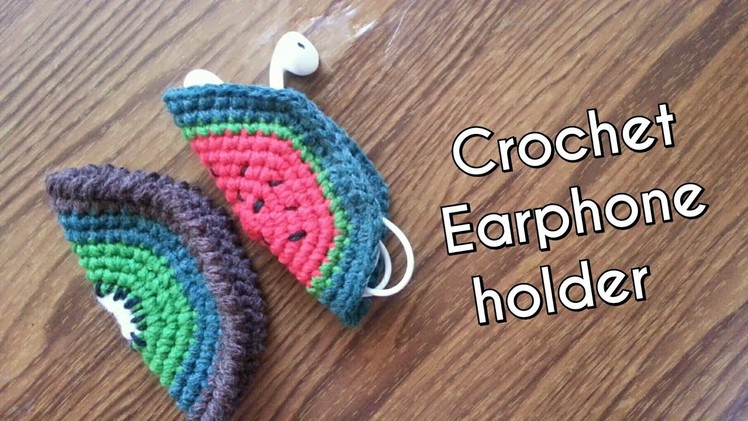 How to crochet Earphone Holder