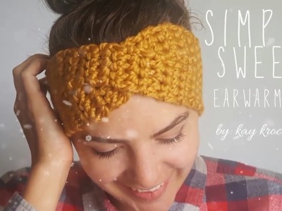 How to crochet Simply Sweet Earwarmer | Twisted Earwarmer | Turban Earwarmer | Crochet Earwarmer