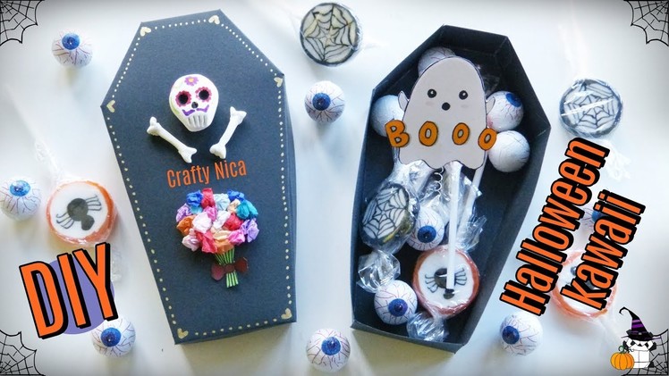 HOW TO MAKE A CUTE SURPRISE BOX ????  HALLOWEEN CRAFTS FOR KIDS ????  DIY CARDBOARD GIFT BOXES