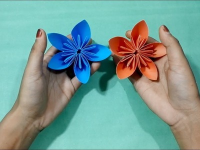 How To Make Kusudama Flower Easily | DIY Paper Flower Crafts
