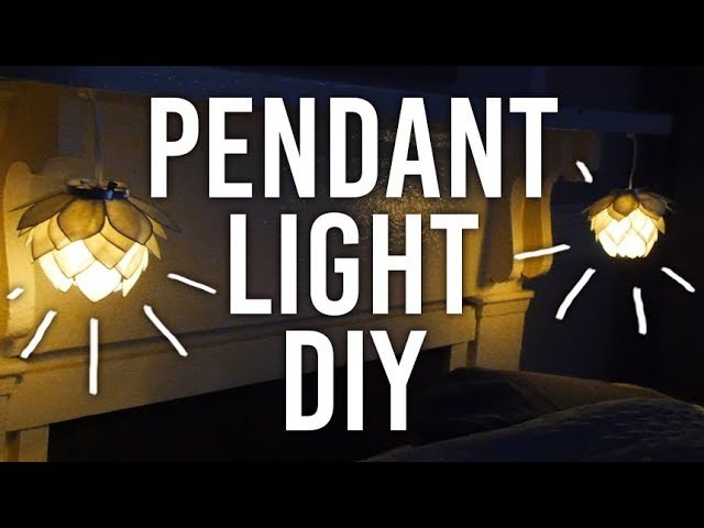 How to Make Pendant Light : DIY