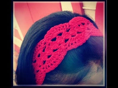 طريقة عمل سورتيت كروشيه - How to crochet a headband
