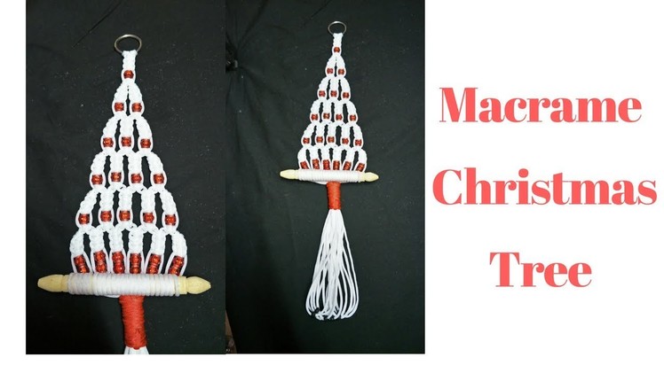 Macrame Christmas Tree | DIY macrame Tree simple design | macrame art