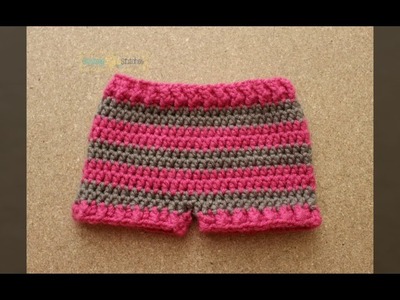 Most beautiful crochet baby diaper pant design.