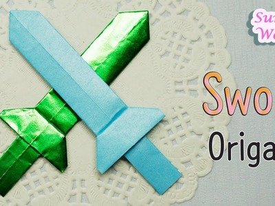 Origami - Sword (DIY, Tutorial, Paper Sword)