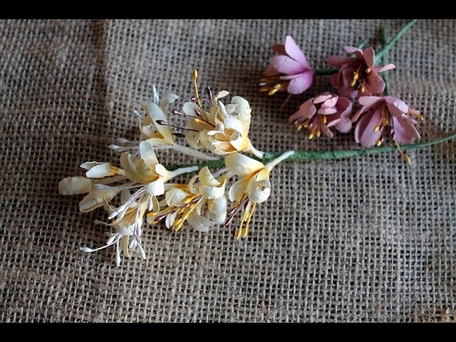 Paper Flower Making - Honeysuckle by Archana Joshi ( EK Success )